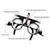 Optical Instrument High Quality Universal Trial Frame Material Titanium For Sale UTF-5080