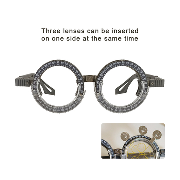 Optometry Instrument 1 Piece Eye Training Pure Titanium Trial Frame PD 52-70mm TF-F