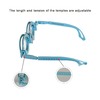 Optometry Instrument 1 Piece Eye Training Pure Titanium Trial Frame PD 52-70mm TF-F