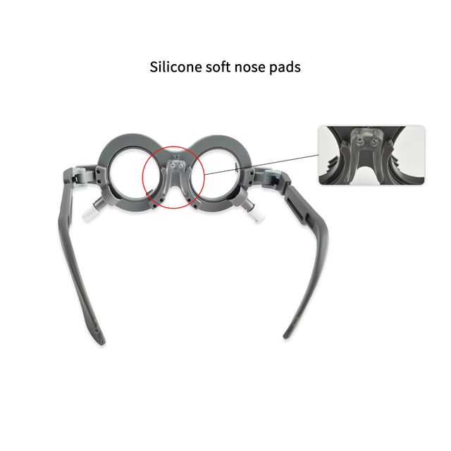 1 Pc Hot Sale Optical Shop Use Optometry Grey Color Trial Frame PD 52-70mm Can Choose TF-A