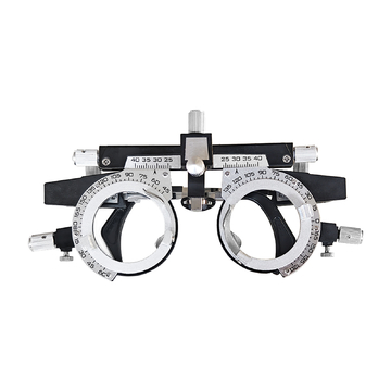 Optometry Trial Frame Adjustable Optical Frame for Optician Suitable and Comfortable Fit PD Adjustment Range 48-80mm AF-4880A
