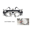 Optometry Trial Frame Adjustable Optical Frame for Optician Suitable and Comfortable Fit PD Adjustment Range 48-80mm AF-4880A