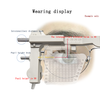 Pupil Height Measuring Instrument Manufacturer Optical Equipments PH Pupil Height Distance Meter PD-8