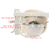 Optical Equipment PH PD Pupil Height Distance Meter Glasses Ruler Adjustable Pupilometer With Aluminum Box PD Meter PD-10