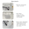 Optical Equipment PH PD Pupil Height Distance Meter Glasses Ruler Adjustable Pupilometer With Aluminum Box PD Meter PD-10