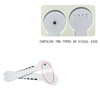 Pupil Distance PD Ruler Vernier Caliper Frame Size Measuring Ruler Optic Center Measuring Rule PR013