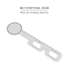 High Quality Optical Plastic PD Ruler Pupil Distance Ruler with Eye Occluder PR006