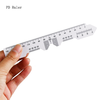 100% New High Quality Ophthalmic Plastic 10 Pcs Pupil Ruler PD Ruler PR007