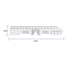 100% New High Quality Ophthalmic Plastic 10 Pcs Pupil Ruler PD Ruler PR007