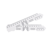100% New High Quality Ophthalmic Plastic 10 Pcs Pupil Ruler PD Ruler PR007