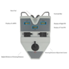 Optical Equipment Pupil Measure Digital Pupilometer PD Puilp Distance Meter PD-30