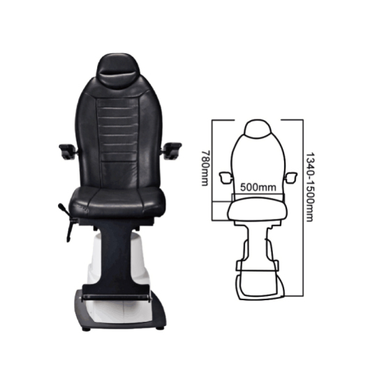 Big Size Leather Revolving Reclining Ophthalmic Lifting Chair Ophthalmic Electric Chair Unit And Optometry Chair EC-8