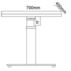 Electric Ophthalmology Table Motorized Ophthalmic Table Motorized Table ET-50
