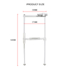 Optical Equipment Ophthalmic Chin Rest Forehead Bracket Set CR-1