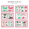 New Fixed Red Green Tranaglyph Vision Therapy Convergence Insufficiency Stereo Training Cards Visual Correction RD008