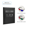 Random-dot Stereograms Comprehensive Visual Test Chart Book Color Blindness Astigmatism Amsler Test Chart with Eyeglasses RDS