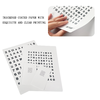 Optic Crystal Exercise Table Size Far and Near Alphabet Vision Training Adjustment To Relieve Visual Fatigue