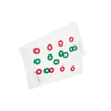 Red And Green Lifebuoy Card Collection Card Children Binocular Collection Fusion Function Diplopia Training Vision Test Chart