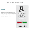 Optical Instrument Hot Sale Near Vision Test Chart