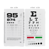 Optical Instrument Hot Sale Near Vision Test Chart