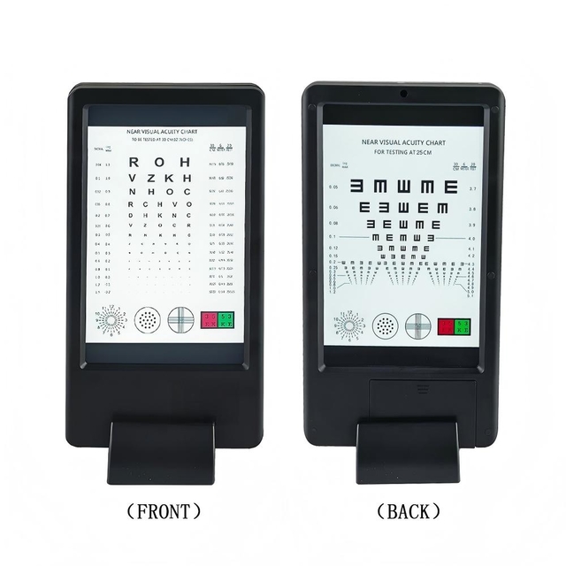 Eye Examination Ophthalmic Equipment Near Visual Chart Visual Chart with Light Visual Acuity Eye Chart