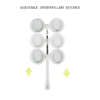 Best Price Ophthalmic Equipment for Training Optical Adjustable PD Prism Flipper Lens Optometry Flipper