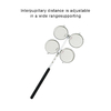 China Supplier Optical Instrument Optometry Resin Prism Bar Ophthalmic Set Optical Flipper