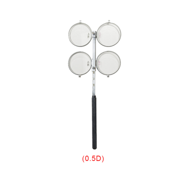 China Supplier Optical Instrument Optometry Resin Prism Bar Ophthalmic Set Optical Flipper