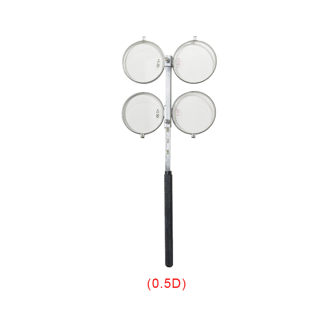 China Supplier Optical Instrument Optometry Resin Prism Bar Ophthalmic Set Optical Flipper