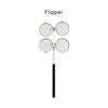 China Supplier Optical Instrument Optometry Resin Prism Bar Ophthalmic Set Optical Flipper