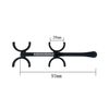 Optometry Black Color Insert Double-Sided Flipper Shot Adjustable Eyesight Training Optical Lens Flipper Rack Optical Flipper