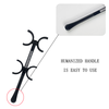 Optometry Black Color Insert Double-Sided Flipper Shot Adjustable Eyesight Training Optical Lens Flipper Rack Optical Flipper