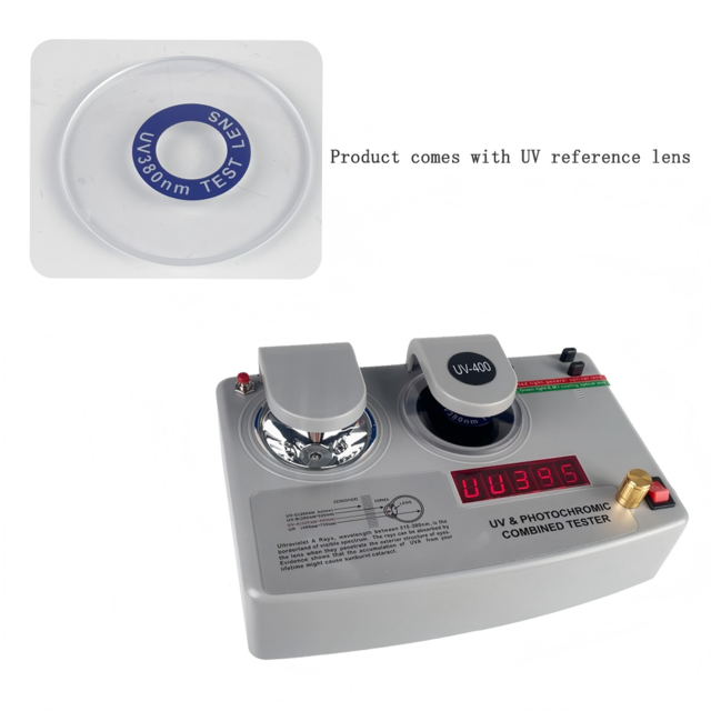 Top Quality Photochromic Coating UV Lens Tester Detector Measurer Lens Testing Machine 3 Function in 1 Set UP-400A