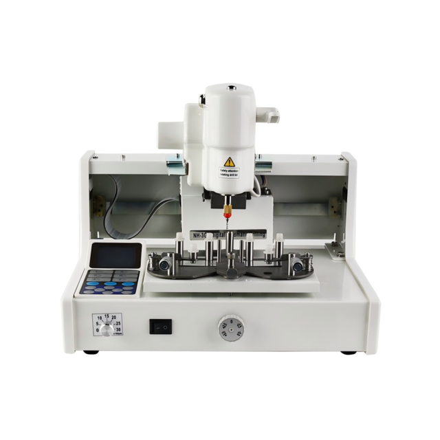 Optical Instrument 3D Digital Eyeglasses Lens Digital Drilling Machine Auto Driller Machine For Glasses Shop Use NH-3GS