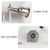 Optical Clinic Lens Groover with Stainless Steel Panel and PC Blade