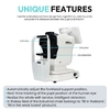 Vision Screening Equipment Autorefractometer RMK-900 Full Automatic Function High Accuracy Keratometer