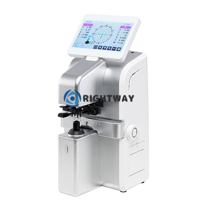 Best Selling Optical Instruments Multilingual One- Key Switching Portable Digital Lensometer LM-900 Auto Lensmeter
