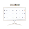 Portable Remote-Controlled Eye Chart Lcd Screen 185B LCD Acuity Monitor for Vision Testing
