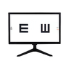Portable Remote-Controlled Eye Chart Lcd Screen 185B LCD Acuity Monitor for Vision Testing