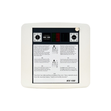HL-1 Optical Equipment Near Vision Chart With Led Light Vision Eye Test Chart