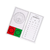 Eye Chart PVC Wall Chart Professional Eye Exam Standard Visual Eye Test Chart