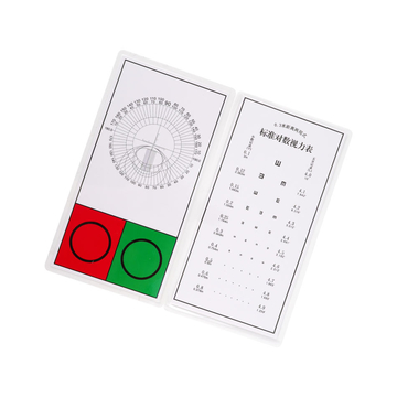 Eye Chart PVC Wall Chart Professional Eye Exam Standard Visual Eye Test Chart