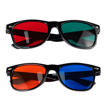 Red Green Glasses Amblyopia Training Visual Function Examination Plastic Material Class I Vision Care Equipment