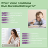 Marsden Ball Manual Training Ball Disinhibition Training Hand-eye-brain Coordination Perception Behavior Visual Training Ball