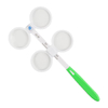 Professional 6-piece Optometry Instrument YLQ Optical Flipper Eyesight Examination Tester Colorful Handle Flipper Set