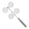 Professional 6-piece Optometry Instrument YLQ Optical Flipper Eyesight Examination Tester Colorful Handle Flipper Set