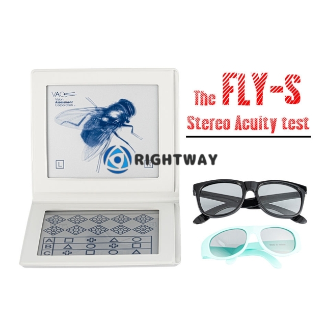 Hot Selling Optical Equipments Test Lea Symbols Fly Stereopsis Test For Sale