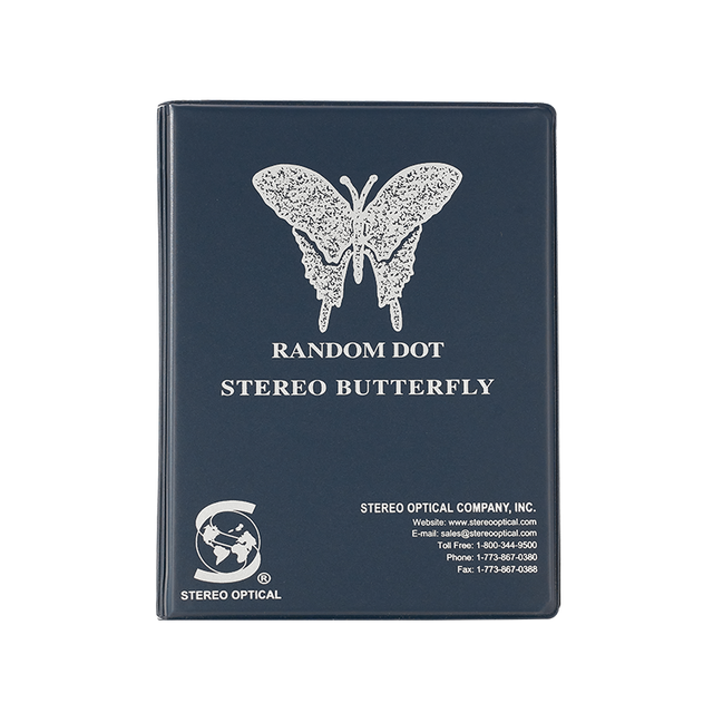 Stereo Butterfly With Shapes Butterfly-s Stereopsis With Standard Butterfly Stereo Acuity Test Vision Assessment Corporation