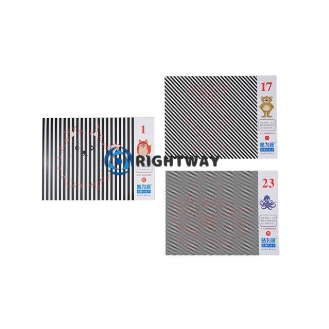 Children's Amblyopia Training Tracing Book Exercise Tool Vision Improvement Eye Ability Intellectual Stimulation