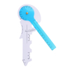 Plastic Optical Pd Ruler,Professional Ophthalmic Measuring Tool for Eye Clinic and Opticians